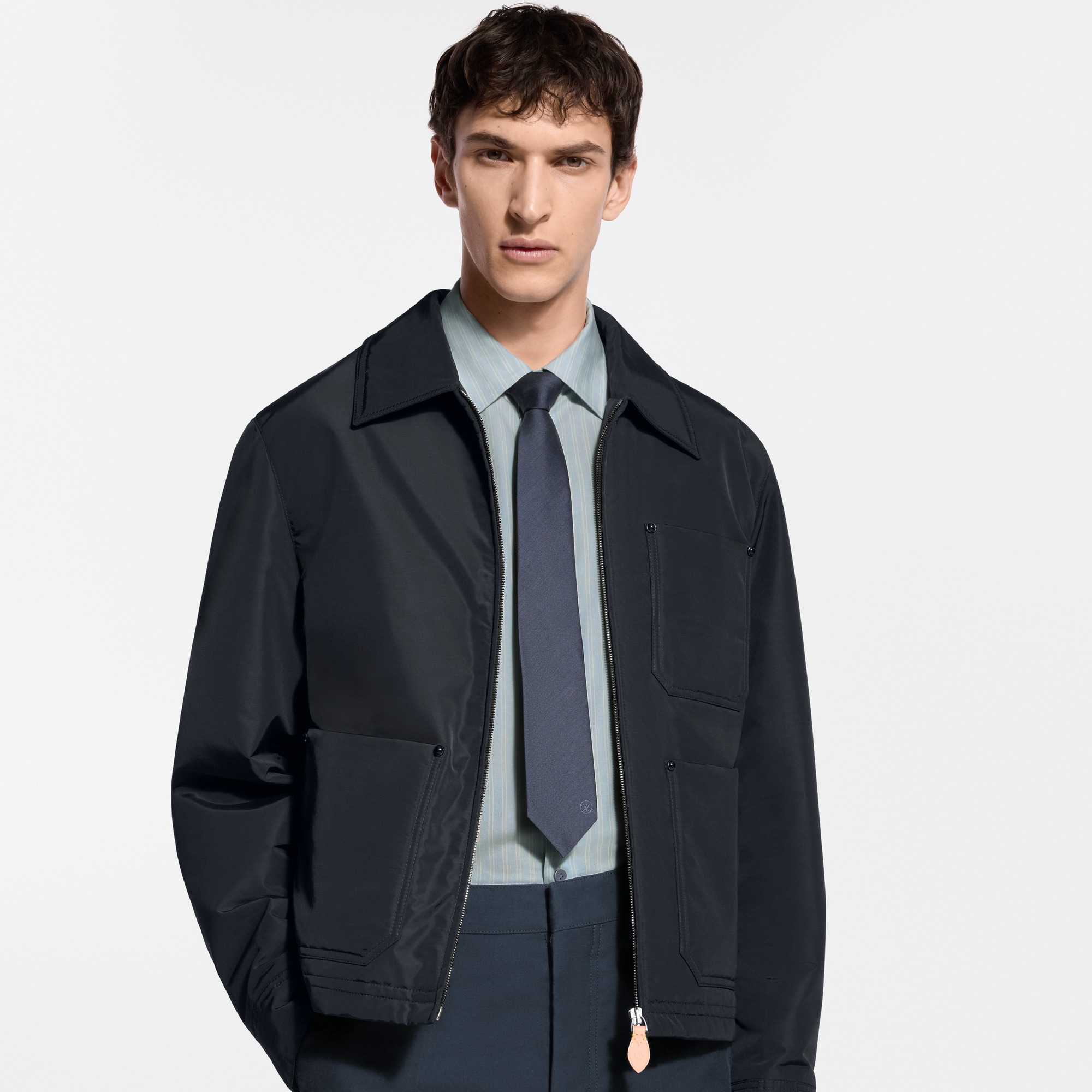 LV Interlocked Tie S00 - Men - Accessories | LOUIS VUITTON ®